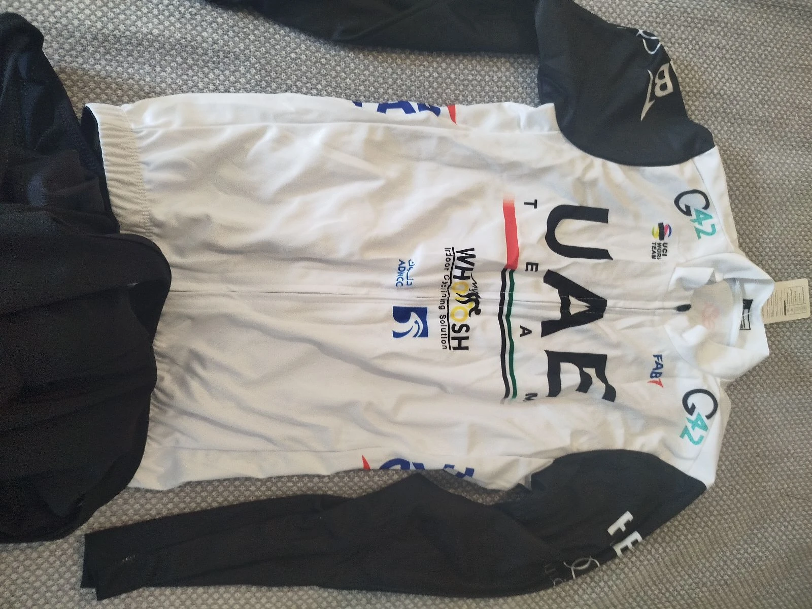 Conjunto de ciclismo blanco/negro – photo 2